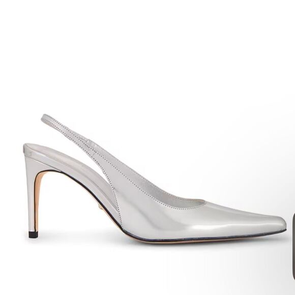 Raye Bobby Pump in Silver size 7 NEW IN BOX - Picture 2 of 12